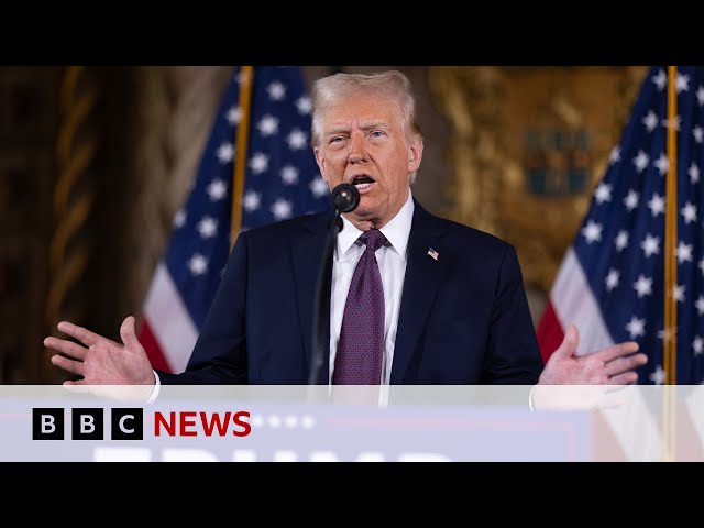 ⁣Donald Trump says US needs Greenland and Canada for 'national security' | BBC News