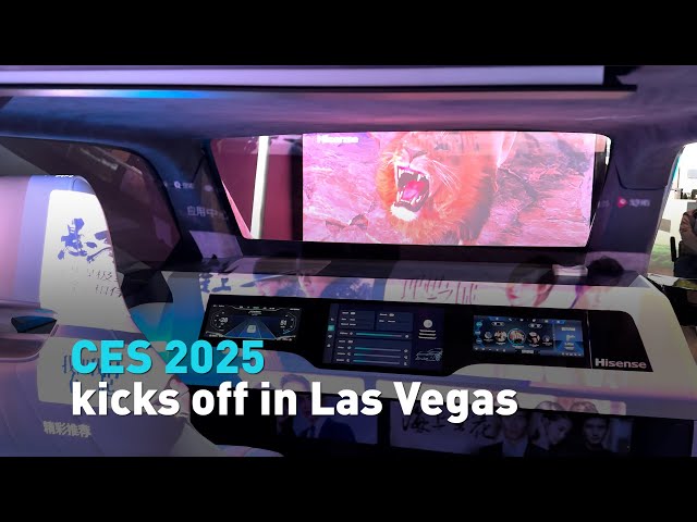 ⁣CES 2025 kicks off in Las Vegas