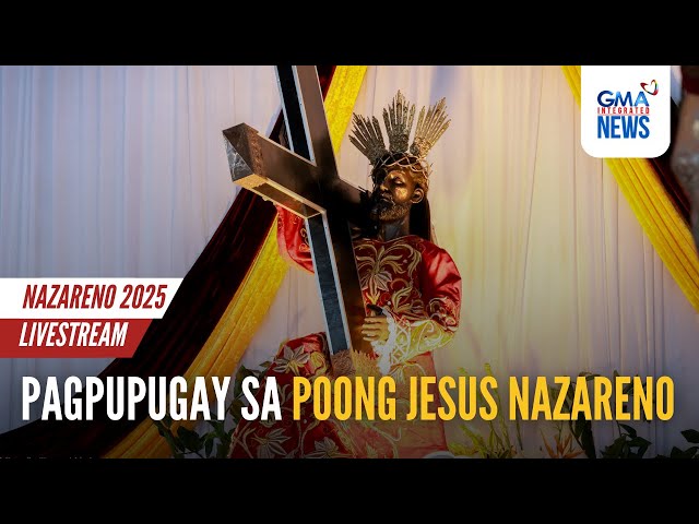 ⁣LIVESTREAM: Pagpupugay sa Poong Jesus Nazareno | GMA Integrated News