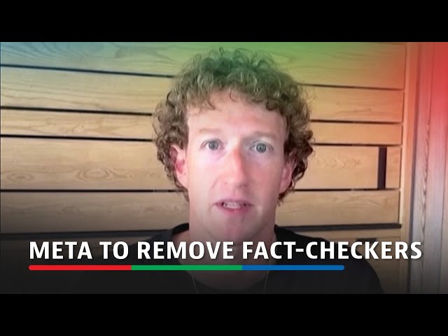 ⁣Meta to remove fact-checkers, eyes ‘Community Notes' moderation