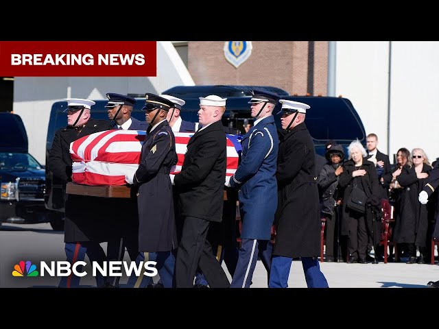 ⁣LIVE: Lawmakers remember former President Jimmy Carter at Capitol service | NBC News