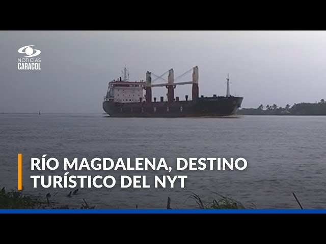 ⁣NYT escoge el río Magdalena como destino turístico para el 2025: un crucero navegará en marzo