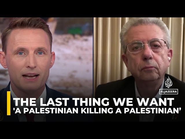 ⁣The last thing we want to see is a Palestinian killing a Palestinian : Mustafa Barghouti