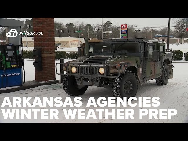 ⁣Arkansas Division of Emergency Management and National Weather Service Winter Prep