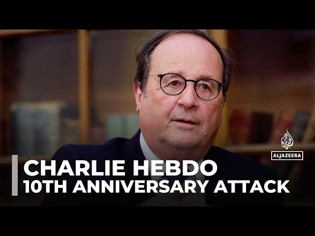 ⁣Charlie Hebdo attack 10th anniversary: Commemorations held in French capital