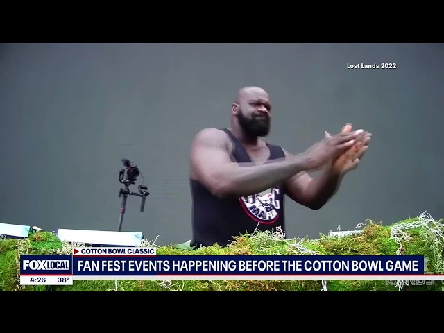 ⁣2025 Cotton Bowl in Arlington and Shaq performing at Fan Fest: What you need to know