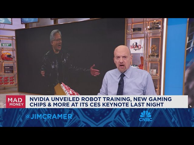 ⁣Jim Cramer on what 2025 could hold for Nvidia