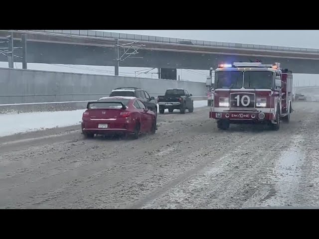 ⁣Coloradans prepare and react to first big snowstorm of 2025