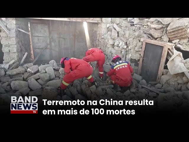 ⁣Terremoto de alta magnitude atinge Tibete | BandNews TV