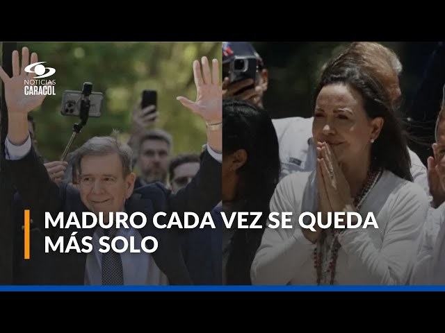 ⁣Edmundo González viaja a Panamá y María Corina Machado denuncia sobrevuelo de drones donde su mamá