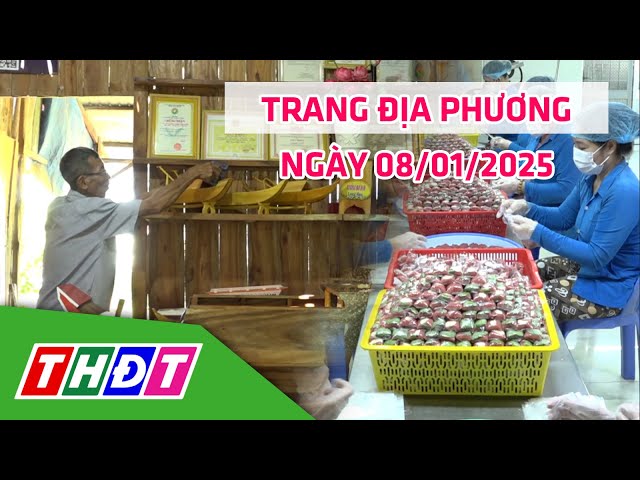 ⁣Trang địa phương | 08/01/2025 | H.Lai Vung - Sẵn sàng cho ngày hội tôn vinh nghề truyền thống | THDT