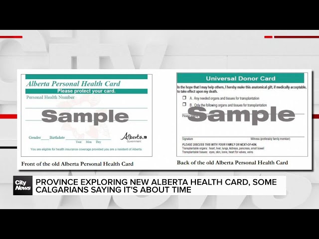 ⁣Province exploring new Alberta health card, some Calgarians say it’s about time