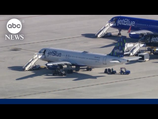 ⁣2 men found dead in landing gear of JetBlue plane at Fort Lauderdale Airport