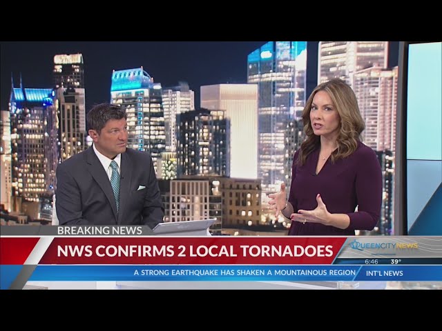 ⁣2 tornadoes confirmed in Charlotte area from Dec. 29