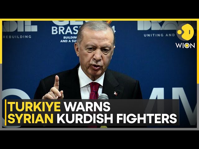 ⁣Turkiye Threatens Military Operation Against Kurdish Fighters | World News | WION