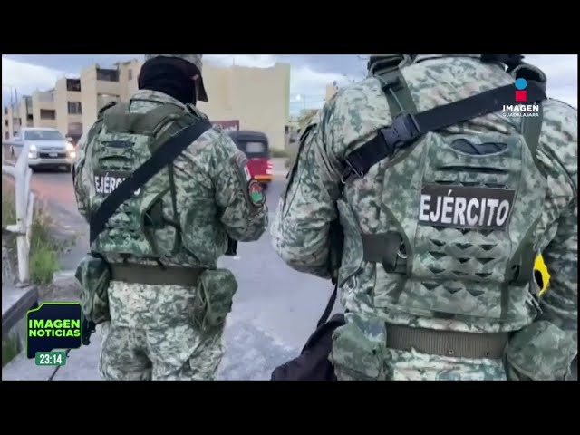 ⁣Guardia Nacional asegura finca con arsenal en Zapotlanejo | Noticias GDL con Rey Suárez