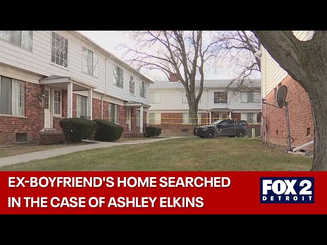 ⁣Ex-boyfriend's home searched in the case of Ashley Elkins