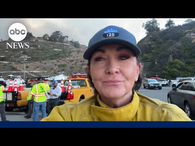 ⁣LA Fire Dept. captain on current evacuations