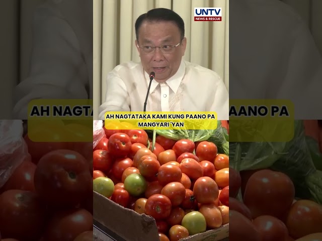 ⁣Gobyerno, mahigpit na binabantayan ang presyo ng kamatis at iba pang produkto