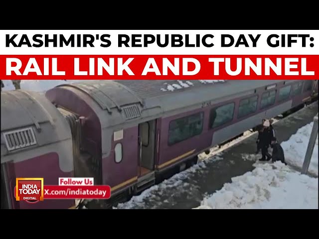 ⁣Delhi-Srinagar Train And Z-Mohar Tunnel To Launch On Republic Day In Kashmir | India Today