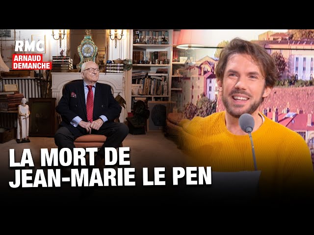 ⁣Arnaud Demanche : La mort de Jean-Marie Le Pen