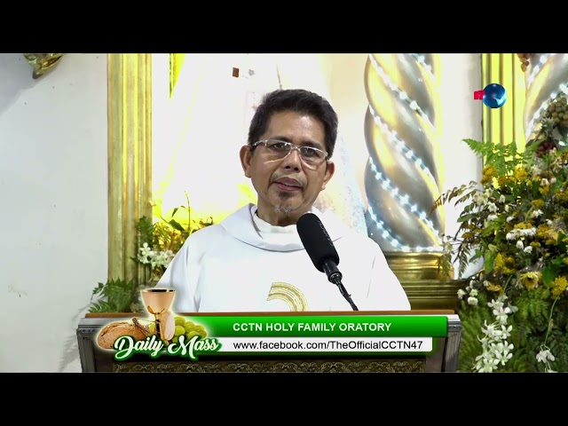 ⁣08 JANUARY 2025 - HOMILY by Rev. Fr. Jose Adonis Aquino