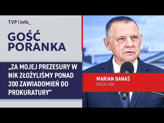 ⁣M. Banaś: Sformułowaliśmy cztery zawiadomienia do prokuratury ws. afery wizowej | GOŚĆ PORANKA