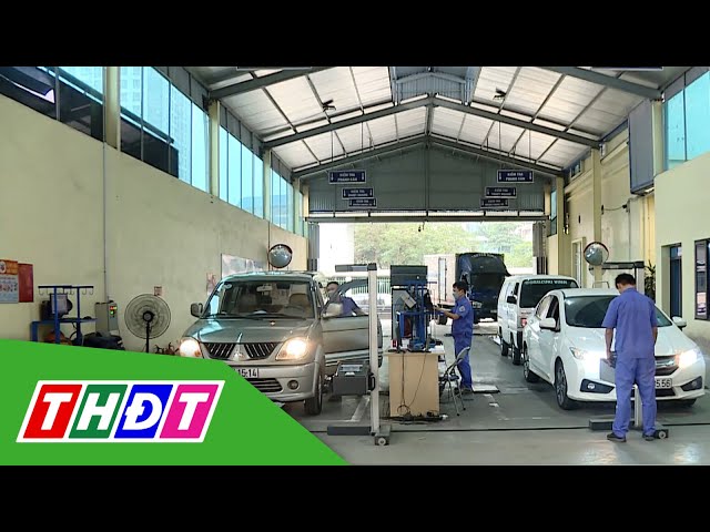 ⁣Hơn 850 ngàn phương tiện trượt đăng kiểm lần đầu | THDT