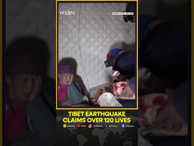 ⁣Rescue Efforts Underway After Deadly Tibet Earthquake Claims Over 120 Lives | WION Shorts