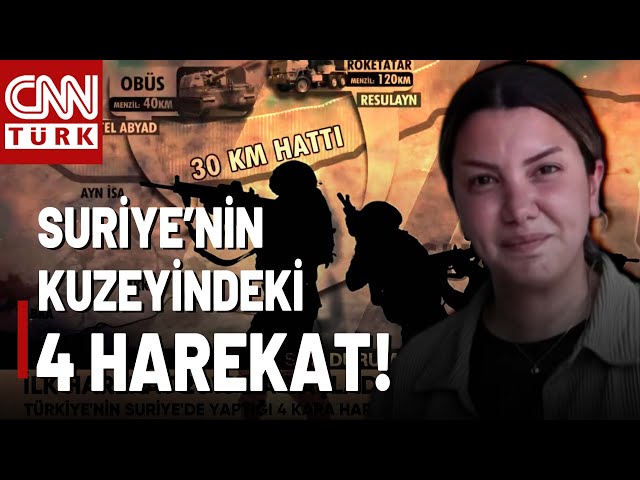 ⁣İlk Harekat 2016'da Başladı! İşte Suriye'nin Kuzeyinde Düzenlenen Harekatlar...