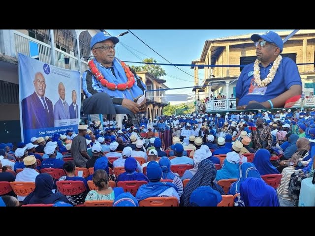 ⁣TSIDJÉ : Meeting de campagne de Idarousse Said Housseine candidat aux élections législatives 2025