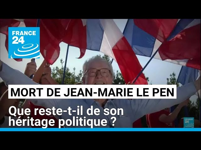 ⁣Décès de Jean-Marie Le Pen : que reste-t-il de son héritage politique ? • FRANCE 24