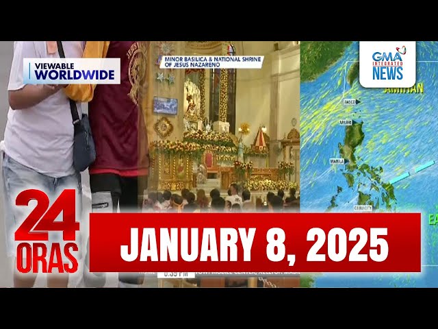 ⁣24 Oras Express: January 08, 2025 [HD]