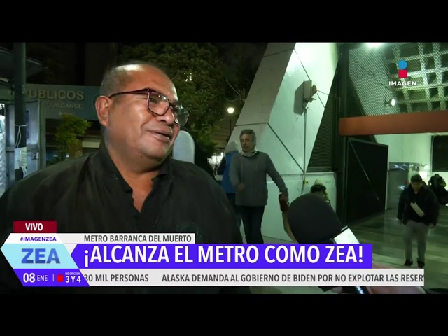 ⁣Metro CDMX: Así el panorama esta mañana en la estación Barranca del Muerto