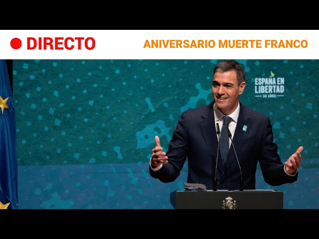 ⁣50 AÑOS MUERTE FRANCO: PEDRO SÁNCHEZ inicia los ACTOS en el MUSEO REINA SOFÍA | RTVE Noticias