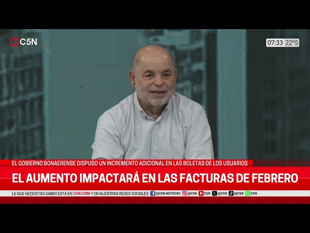 ⁣NUEVO AUMENTO de LUZ en la PROVINCIA de BUENOS AIRES: SERÁ del 2,5% E IMPACTARÁ en FEBRERO