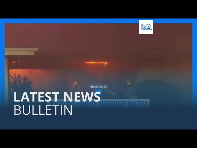 ⁣Latest news bulletin | January 8th – Midday