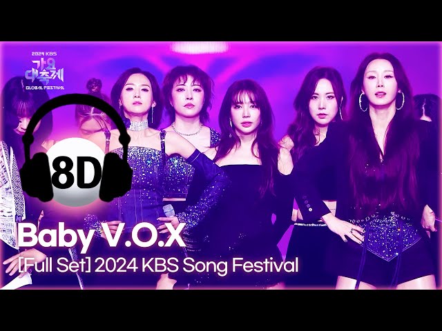 ⁣[8D Bank] Baby V.O.X (베이비 복스) @2024 Song Festival | KBS WORLD TV 241220