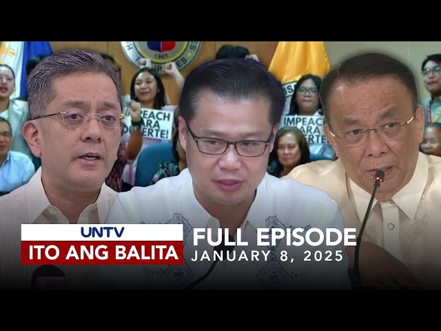 ⁣UNTV: Ito Ang Balita | January 8, 2025