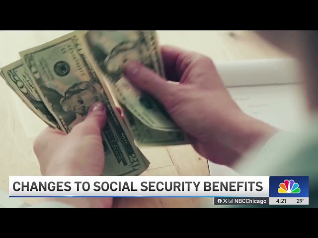 ⁣Changes coming to Social Security benefits