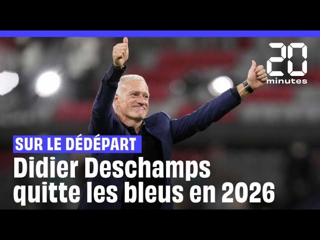 ⁣Football : Didier Deschamps quittera la têtes des bleus en 2026