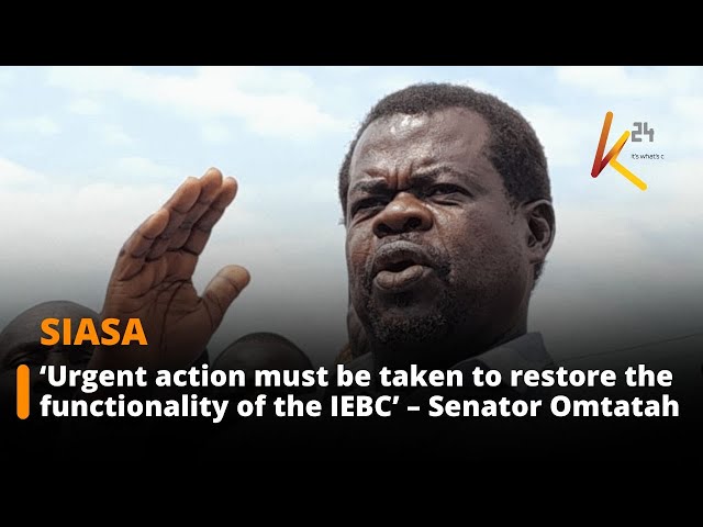 ⁣‘Urgent action must be taken to restore the functionality of the IEBC’ – Senator Omtatah