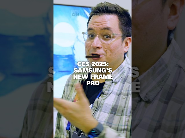 ⁣CES 2025: Samsung's The Frame Pro