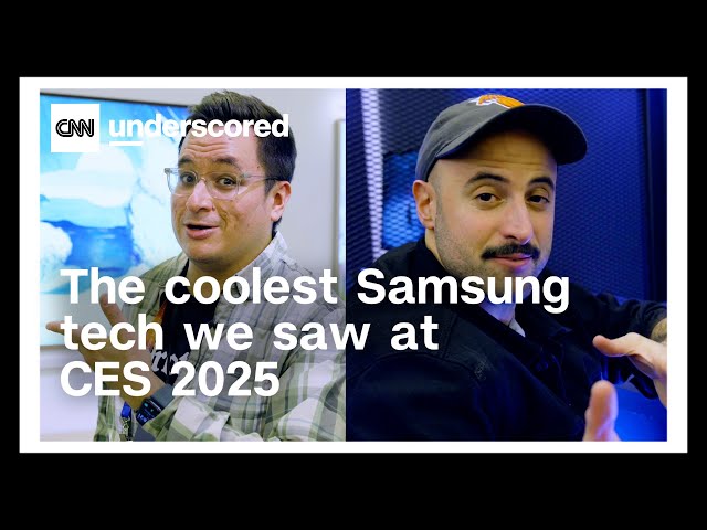 ⁣The coolest Samsung tech we saw at CES 2025