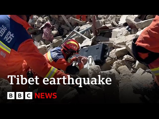 ⁣At least 126 killed in deadly Tibet earthquake, says Chinese state media | BBC News