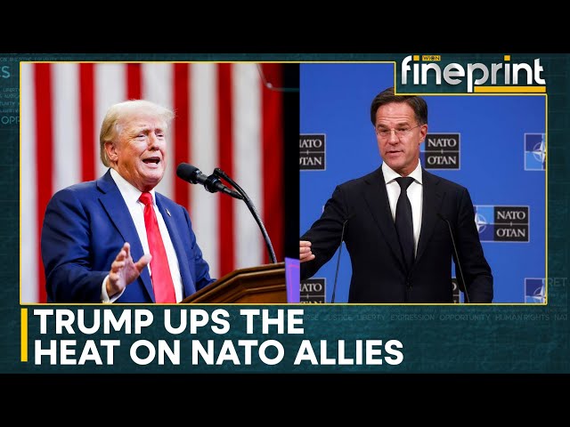 ⁣Donald Trump To NATO Allies: Spend 5% Of GDP On Defence | WION Fineprint