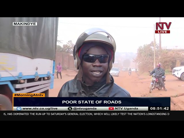 ⁣Poor state of roads in Makindye | ON THE GROUND