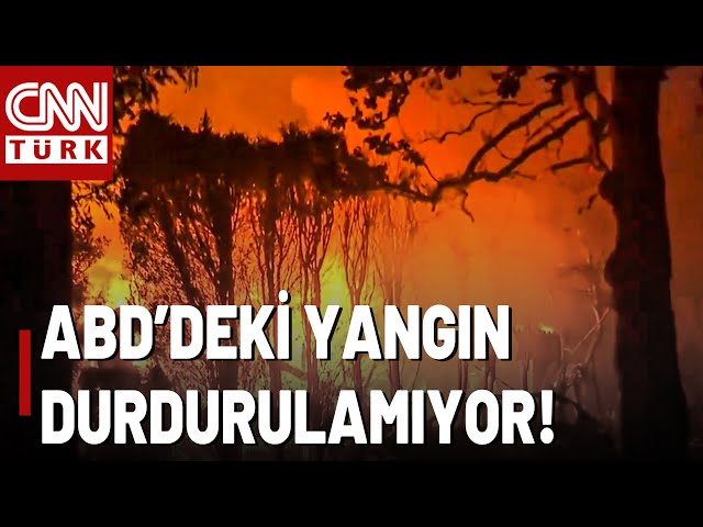 ⁣Amerika'da Yangın Paniği, ABD Dev Yangınla Boğuşuyor! Los Angeles'da Son Durum Ne?