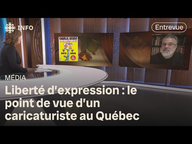 ⁣Le métier de dessinateur de presse au Québec, 10 ans après Charlie Hebdo