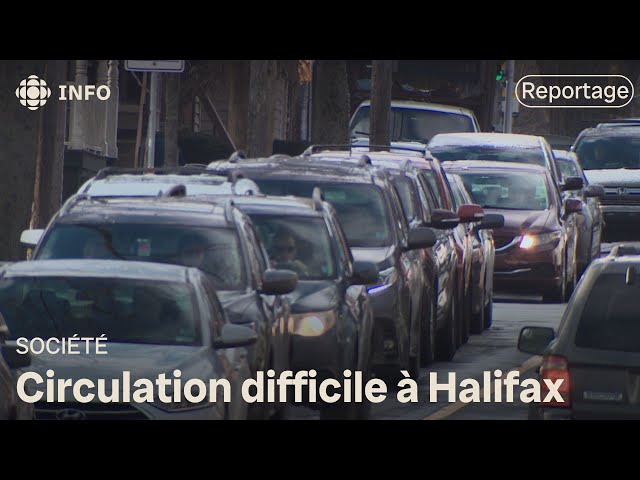 ⁣La circulation est de plus en plus difficile à Halifax